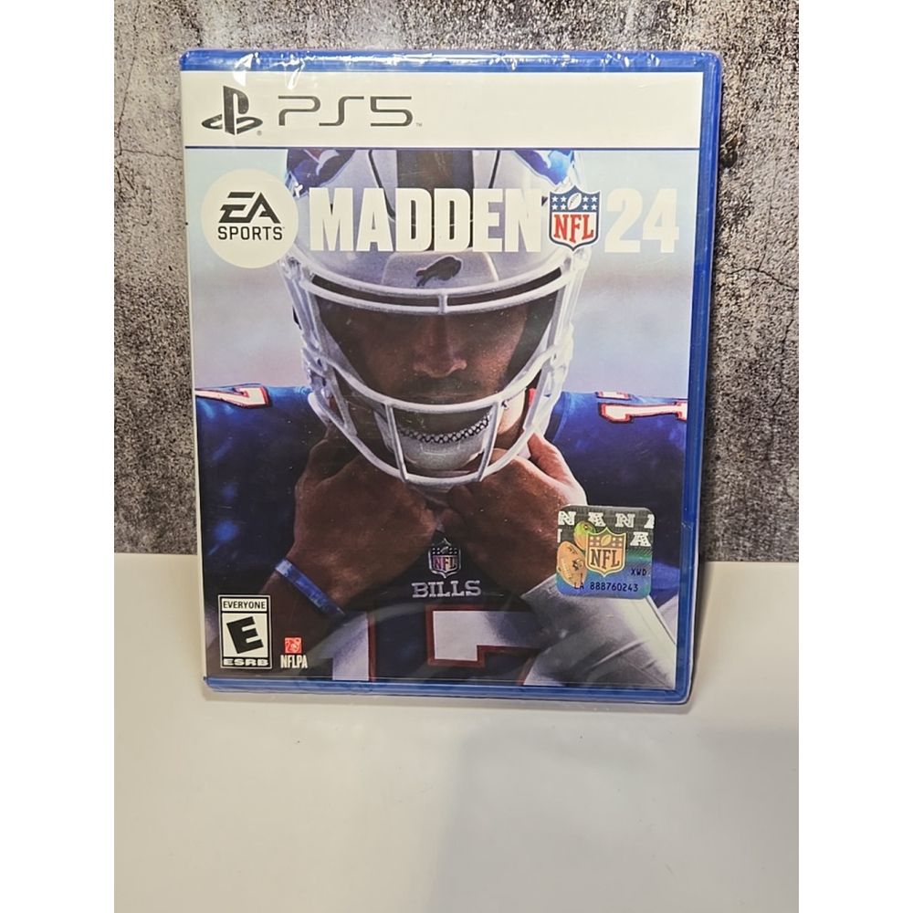 Madden NFL 24 - Sony PlayStation 5, New-Sealed, Rated E, (166)